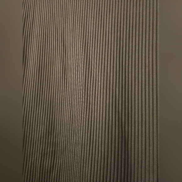 Abercrombie & Fitch Dark Green Ribbed Bodysuit - Picture 8 of 9